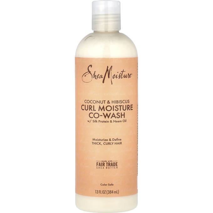 SheaMoisture, Curl Moisture Co-Wash, Coconut & Hibiscus, 12 fl oz (354 ml) beige