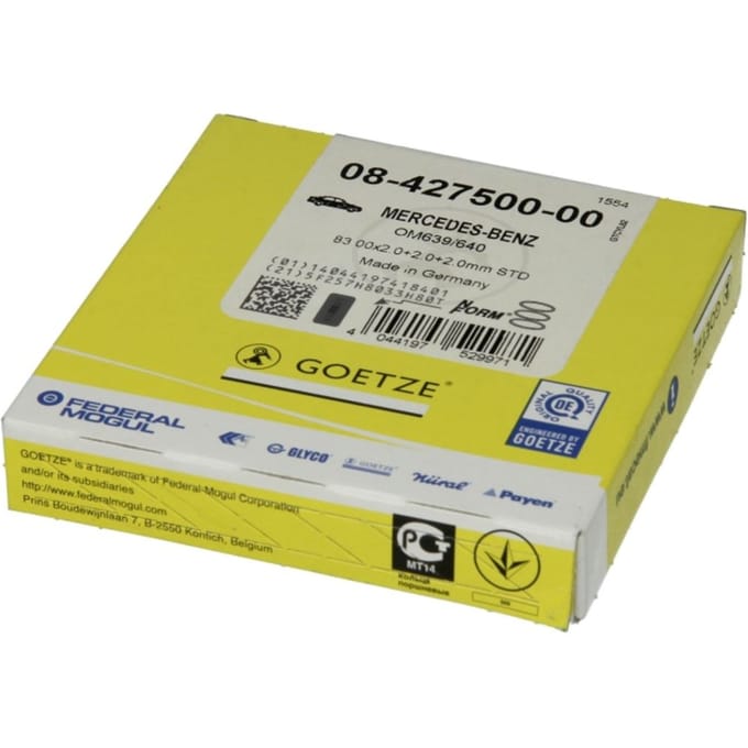 Goetze Engine Zuigerveren set GOETZE 08-427500-00