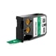 DYMO 1868782 XTL tape vinyl wit op groen 19mm (origineel)