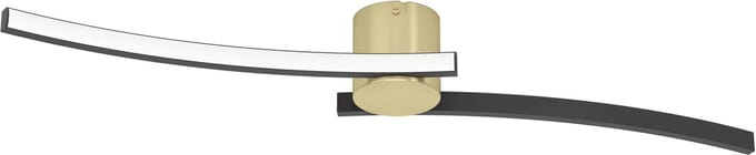 EGLO Aieta Plafondlamp - LED - 72 cm - Goud|Zwart