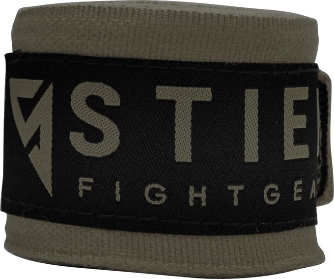 Stiel Bandages - Brede Sluiting - 450 cm - Legergroen