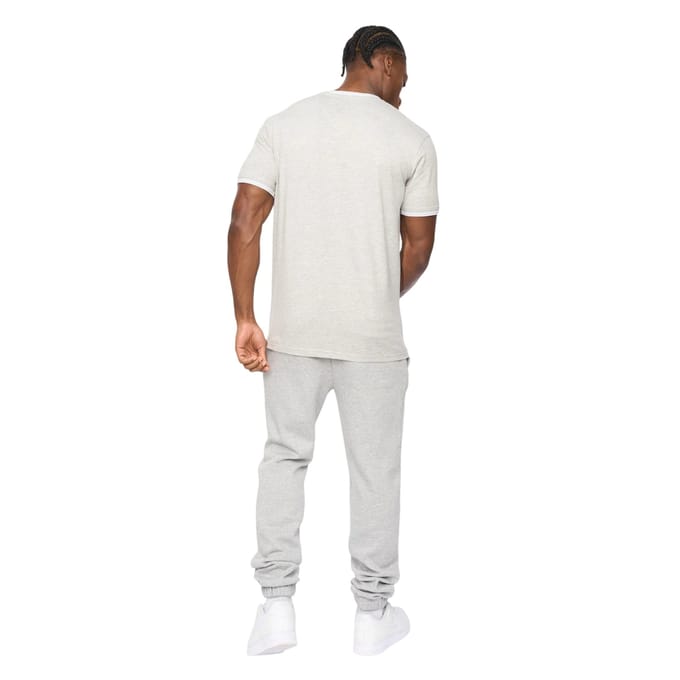 Crosshatch Heren Preece T-Shirt (Grijs Marl)