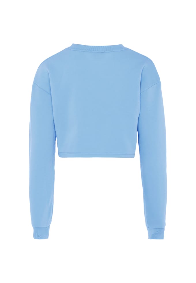 Mymo Sweatshirt Dames Zacht blauw