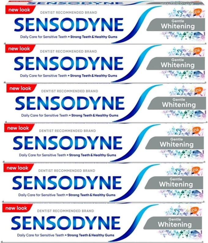 Sensodyne - Tandpasta - Gentle Whitening - 2x75ml x 3