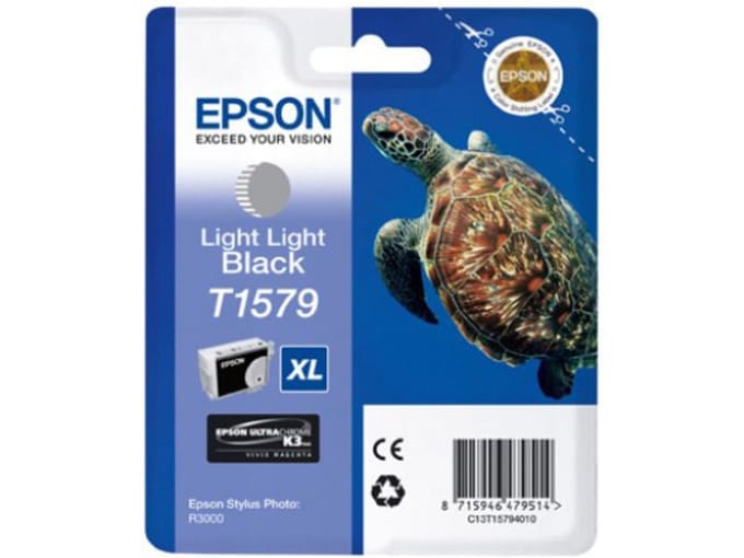 Epson T1579 Inkt Cartridge - Light Zwart - Inktpatroon Light light black