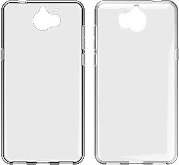 Ntech Hoesje Geschikt voor Huawei Y5-2017 Transparant Siliconen Ultra Thin hoesje