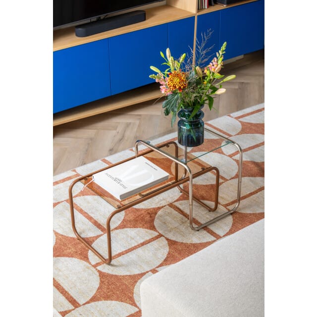 Leitmotiv - Salontafel Ventana - Bruin - 80x40x36 cm