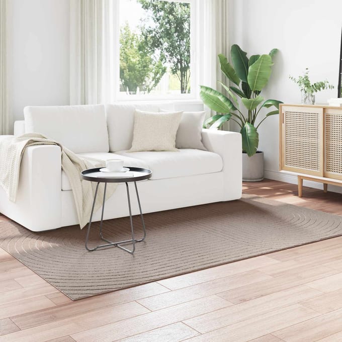 vidaXL - Binnen- - en - buitenkleed - PALMERAS - Beige - 200 - x - 140 - cm - Polyester