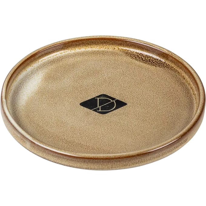 D&d Home - Voerbak - Kat - Jasper Kat Eetschaal Sand 13x13x2,5cm - 1st