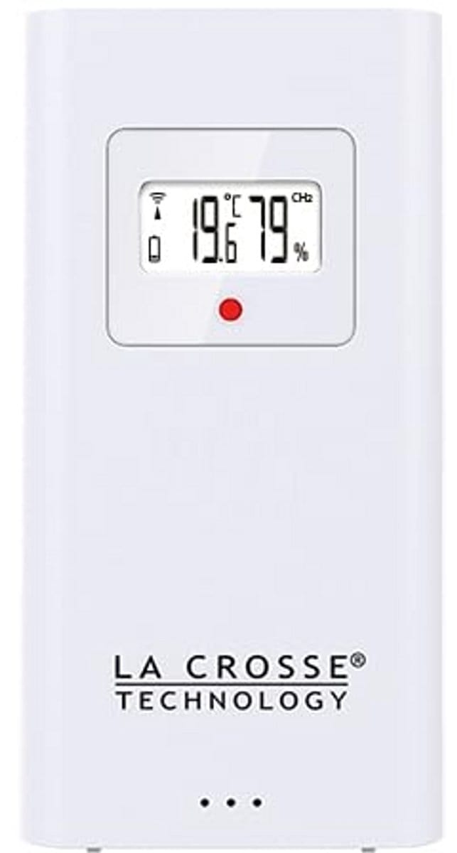 Extra Buiten Sensor Thermometer Hygrometer voor Weerstation