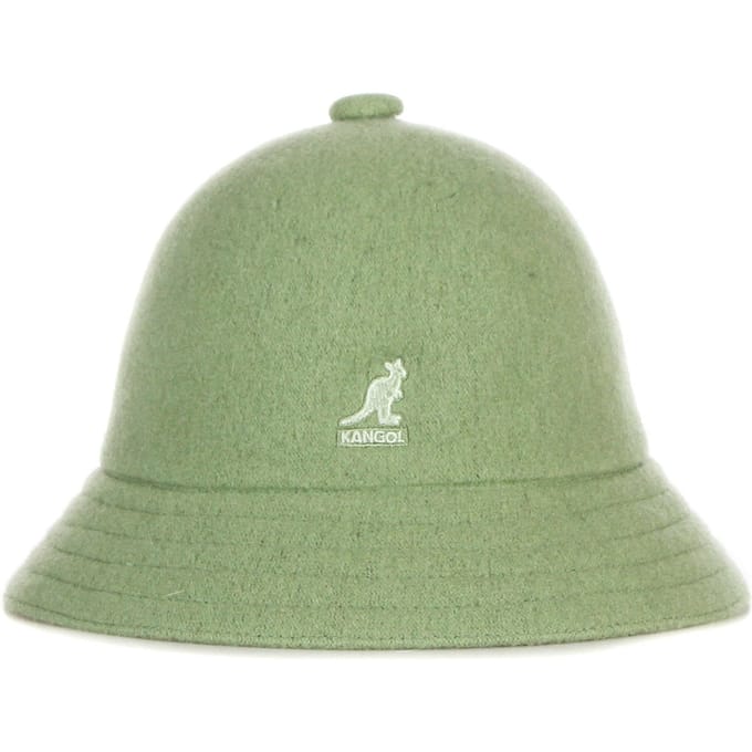 Heren Wol Casual Vissershoed Oliegroen