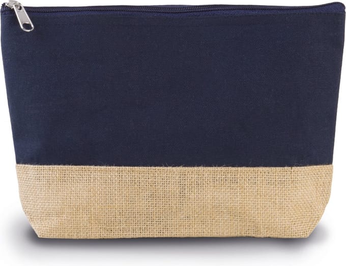 Tas One Size Kimood Navy / Natural 100% Katoen