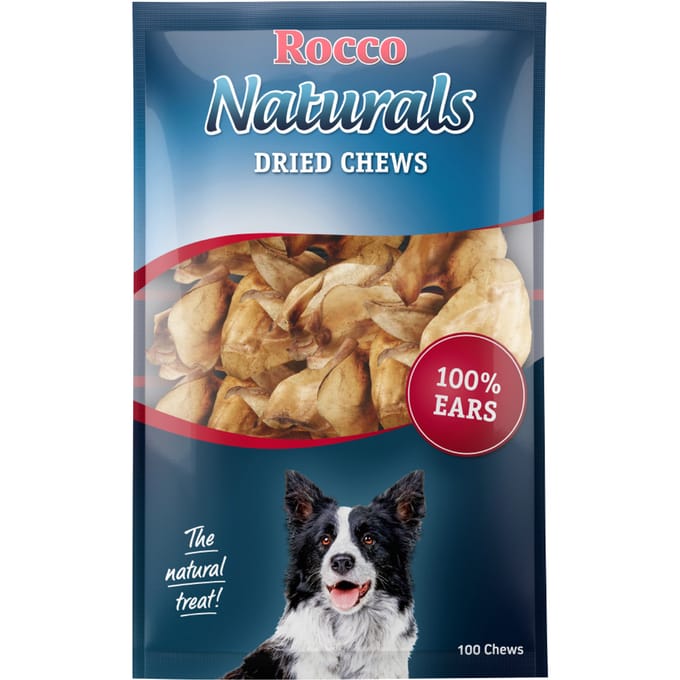 10 stuks Runderoren Natuur Rocco Hondensnacks