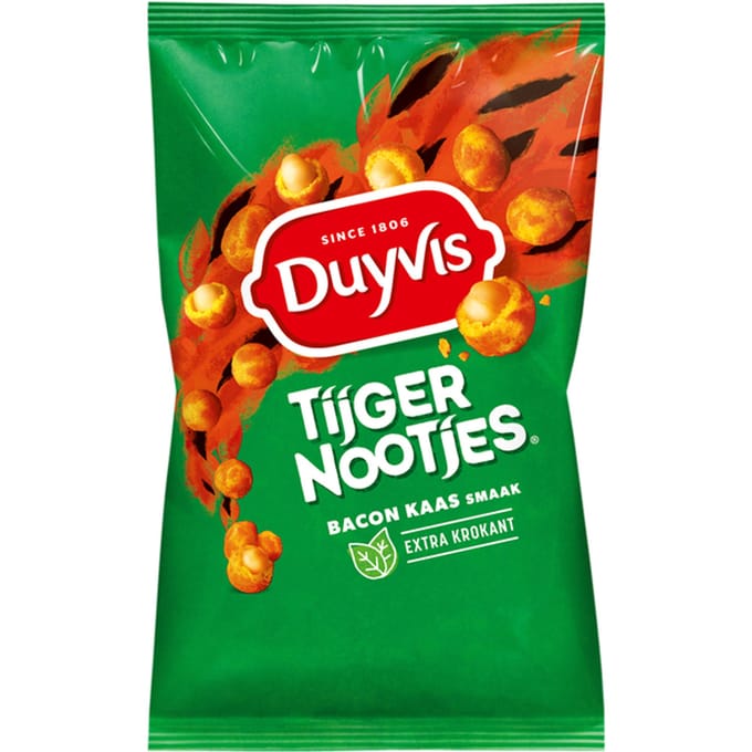 Duyvis Tijgernootjes Bacon Kaas - Pinda Noten - 1 kg