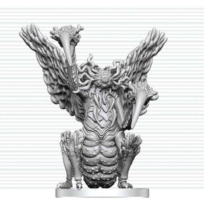 Dungeons & Dragons Nolzur's Marvelous Miniatures Unpainted Miniature Mi-Go 14 cm
