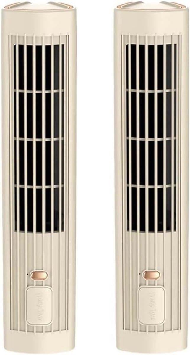 Toren Ventilator - Draagbare Airco - Persoonlijke Koeling - Energiezuinig Ontwerp - Compact Formaat - Khaki