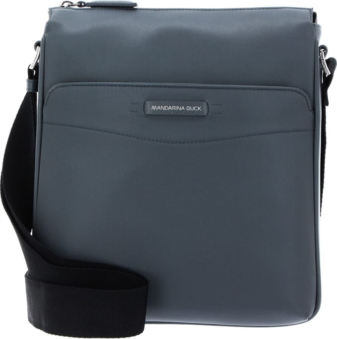 MANDARINA DUCK Schoudertas Eco Times Crossover Lead Grijs