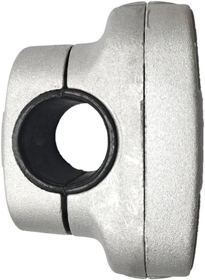 Handgreepklem Grasmaaier - Trimmer Beugel - Gereedschap Reparatie - Aluminium Constructie - 28 mm - Grijs