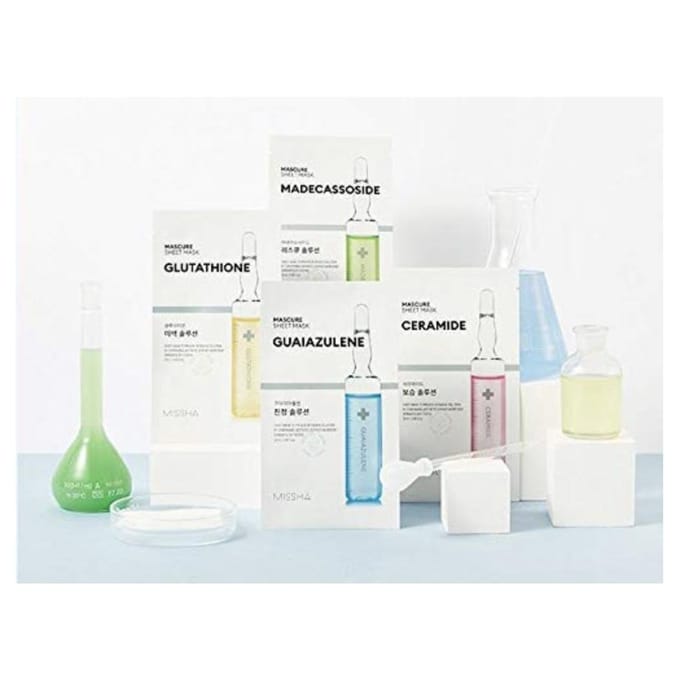 MISSHA Mascure Bladmasker Propolis Voedingsoplossing 28ml * 10 Vellen white