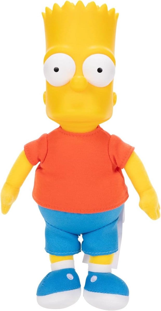 Pluche knuffelfiguur van Bart Simpson - Zacht Geel Speelgoed