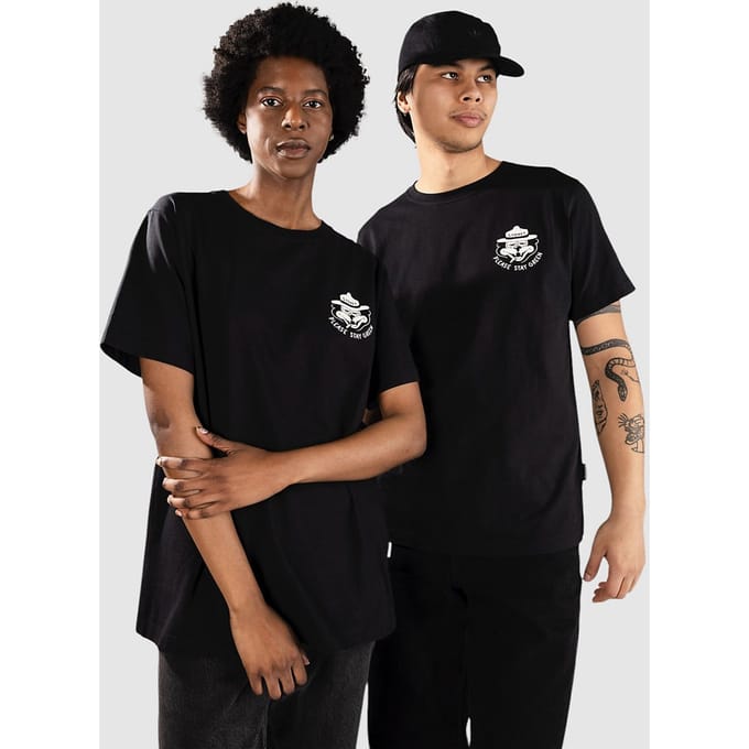 The Dudes Please Classic T-Shirt zwart