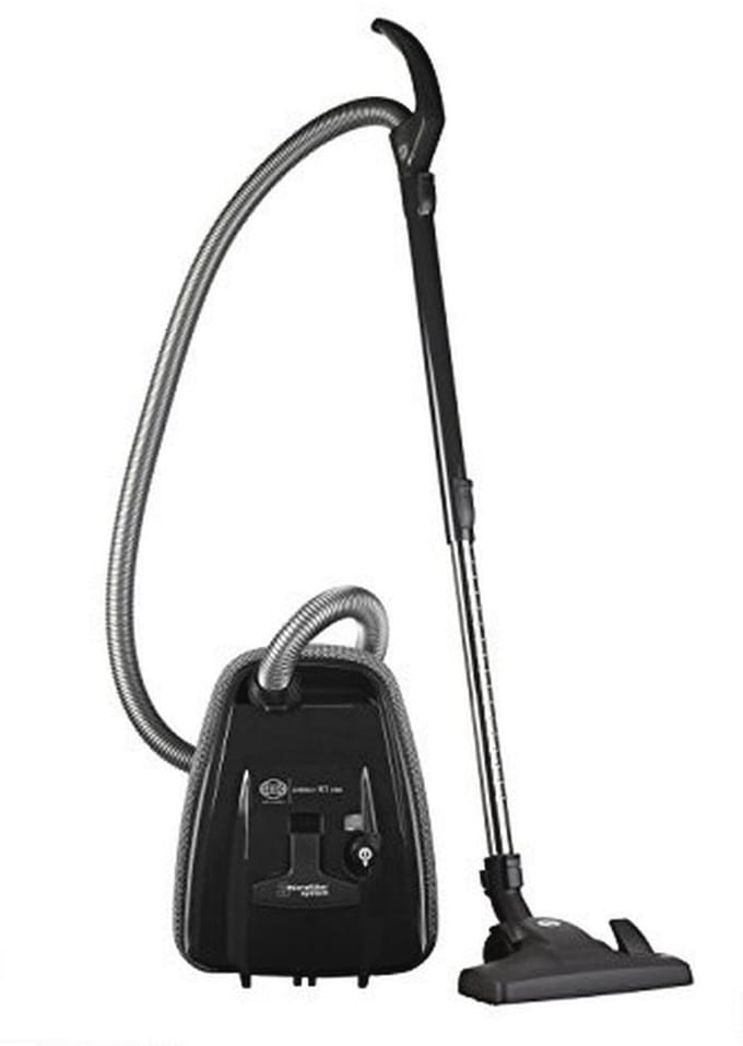 Compacte Vloerstofzuiger met Drie-Traps Microfilter en Elektronische Vermogensregeling