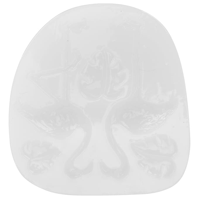 Flamingo Blad Siliconen Vorm DIY Bakken Chocolade Dessert Taart Decoratie Vorm Accessoire white