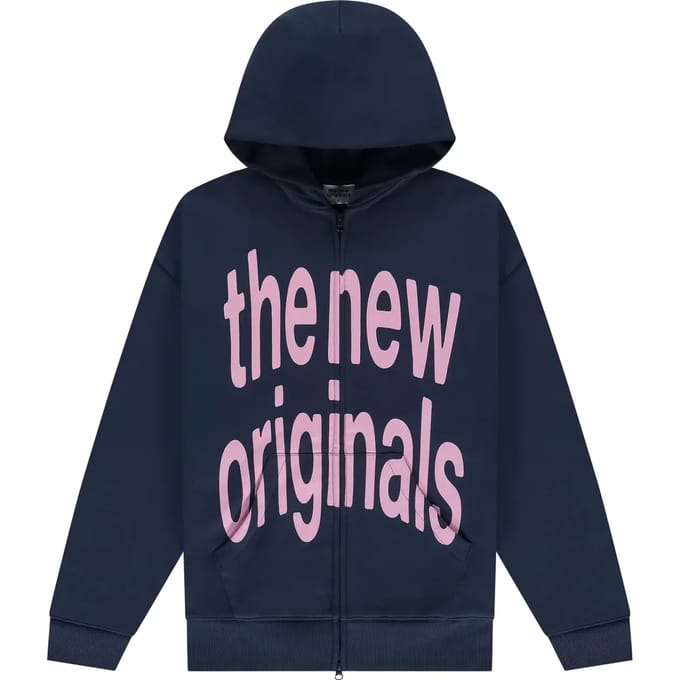Hooded sweatshirt met rits The New Originals