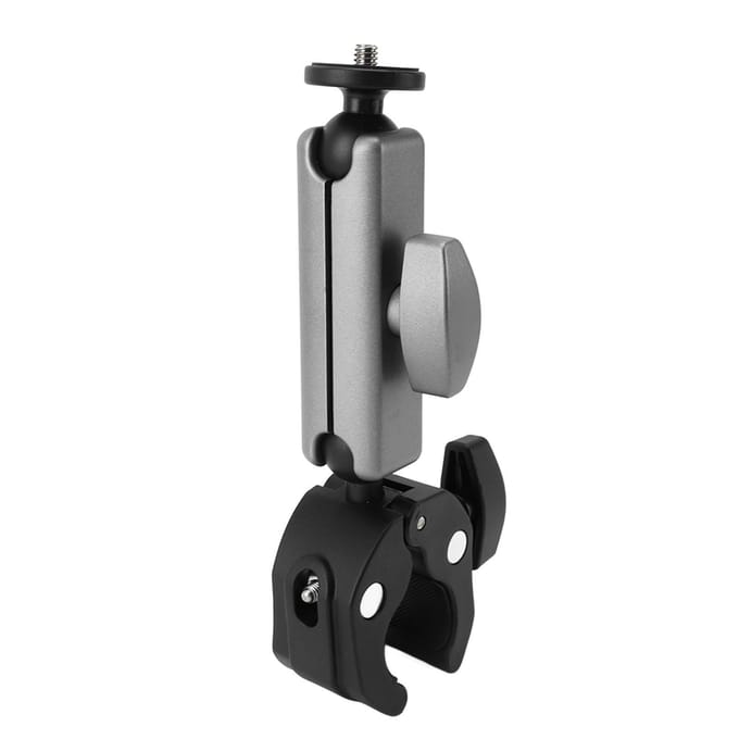 Camera Motorfietsbevestiging Sterk Draagvermogen Solide Structuur 360 Graden Rotatie Actiecamera gray