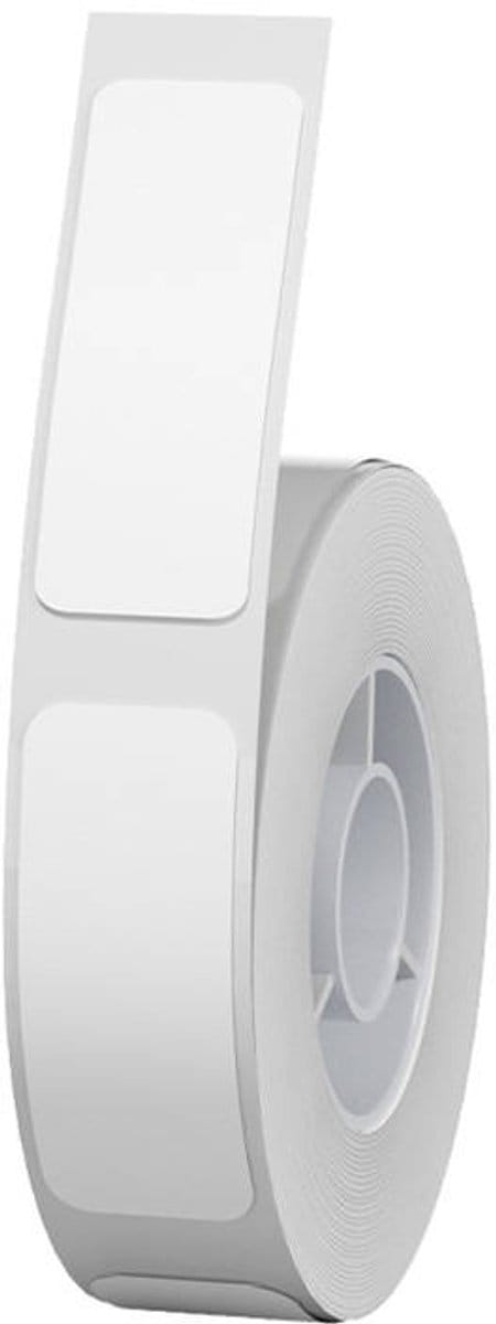 Niimbot Stickers 12X30 Mm Voor Thermische Printers 210 Stuks Wit