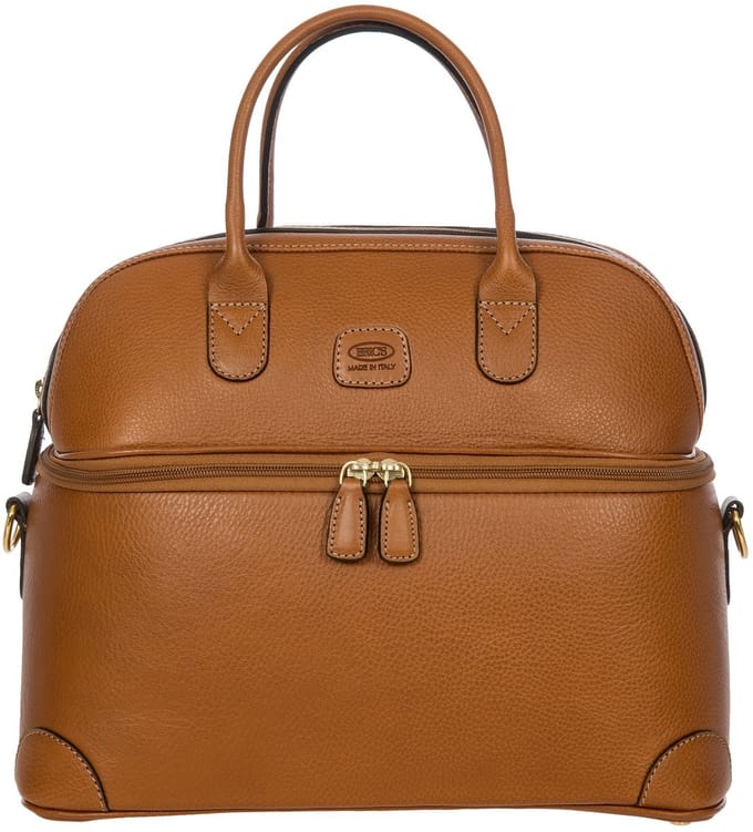 Brics Life Pelle - Toilettas 35 cm (tan leather)