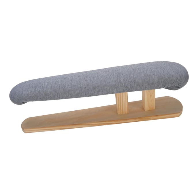 Strijkplank Houten Onderstel Multifunctionele Strijktafel Dek voor Kleermakerij Thuis Wasruimte gray