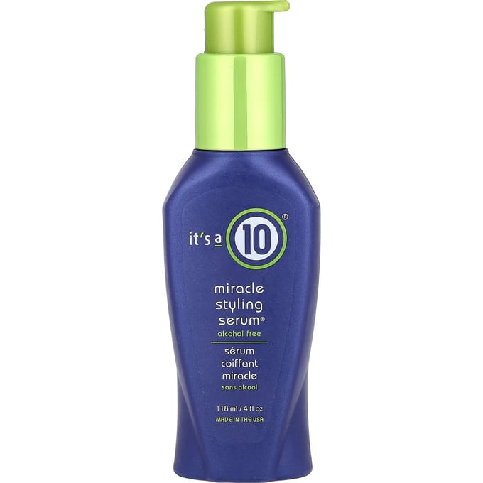 C'est un sérum coiffant miracle 10, sans alcool, 113 ml (118ml) blue