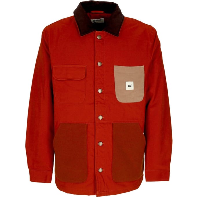 Heren werkkledingjas Mix medium jas Sienna rood