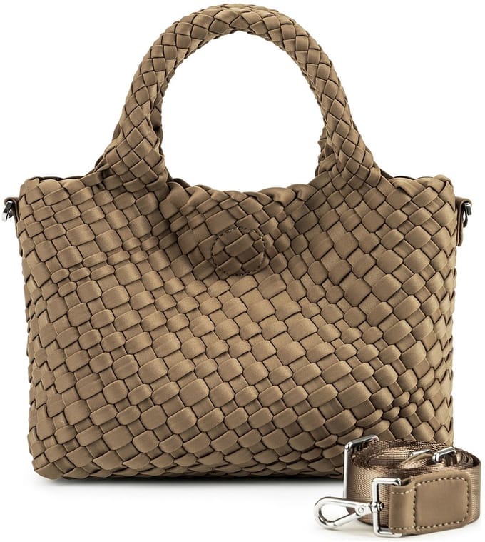 Les Visionnaires Elia Petite Neoweave - Handtasche 30 cm (sand)