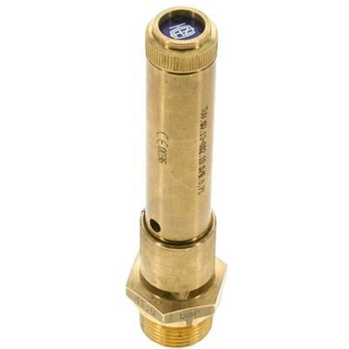 G 3/4'' Messing Vooringesteld Overdrukventiel 42 Bar DN 10 - SFL-B-10-42-034