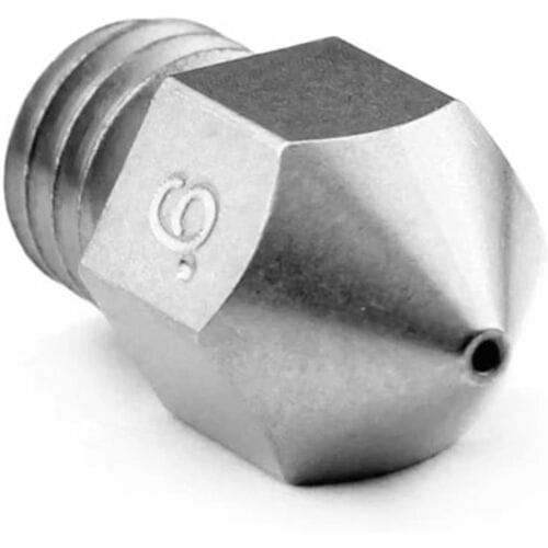 Micro-Swiss micro-Swiss mondstuk MK8 MakerBot 0,6 mm Geschikt voor: MakerBot Replicator Mini MK8 Plated Wear Resistant Nozzle M2549-06