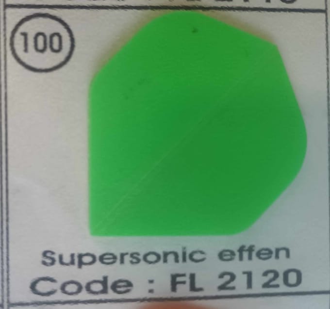 Dart Flights - 10 sets (30 stuks) - 100 micron - 2120