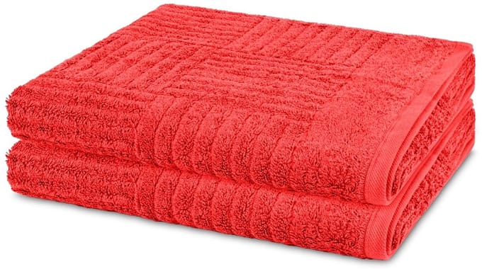 Ross Sonstiges 2 X douchehanddoek in set 2 pack Carre
