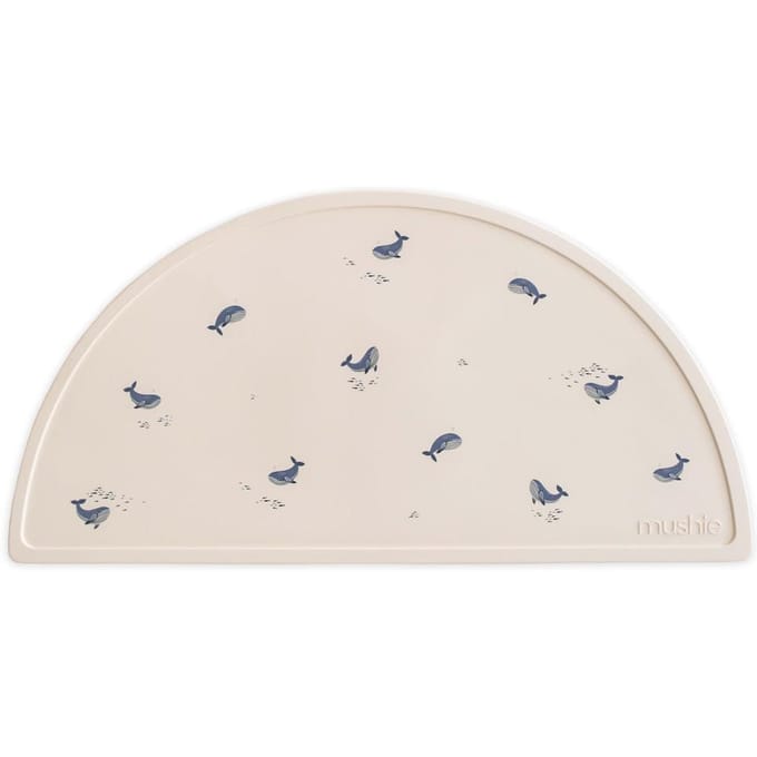 Mushie Placemat Siliconen - Whales
