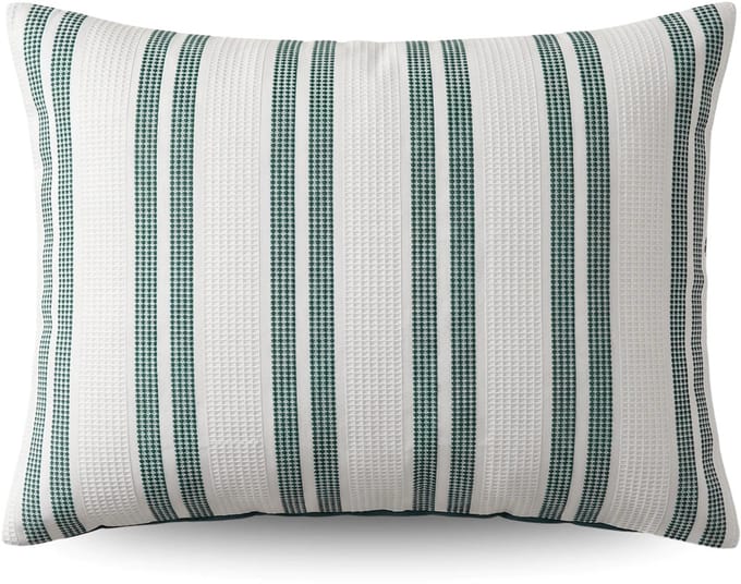 Zelesta Special Hampton Kussensloop Set van 2 - Groen 80×80 cm