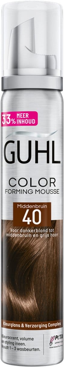 Guhl Color Forming Mousse 40 Middenbruin - 100 ml