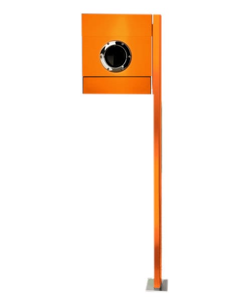 Radius - Letterman staande brievenbus 2 - oranje