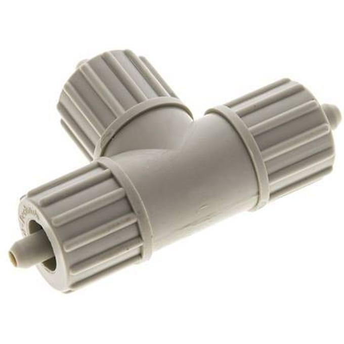 10X4Mm PP T-Vormige Knelfitting 10 Bar PVC En PA