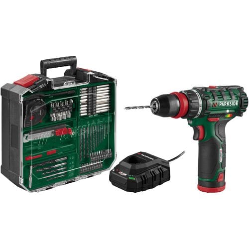PARKSIDE Accu-boorschroefmachine set 12 V 28 Nm, met accu en lader