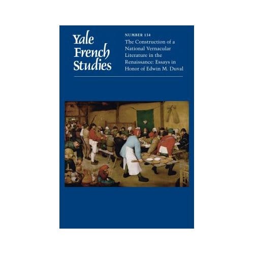 Yale French Studies, Number 134