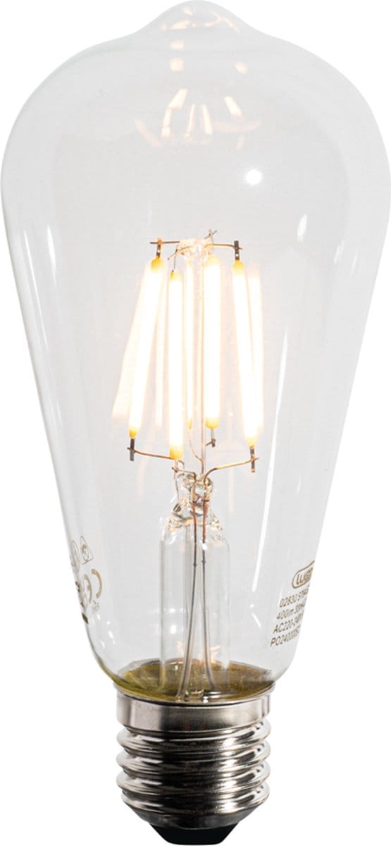 LUEDD E27 LED lamp A60 lux sensor 4W 400 lm 2200K
