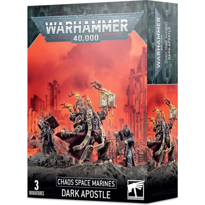 Beeldje Games Workshop Warhammer 40k - Space Marine du Chaos Dark Apostle