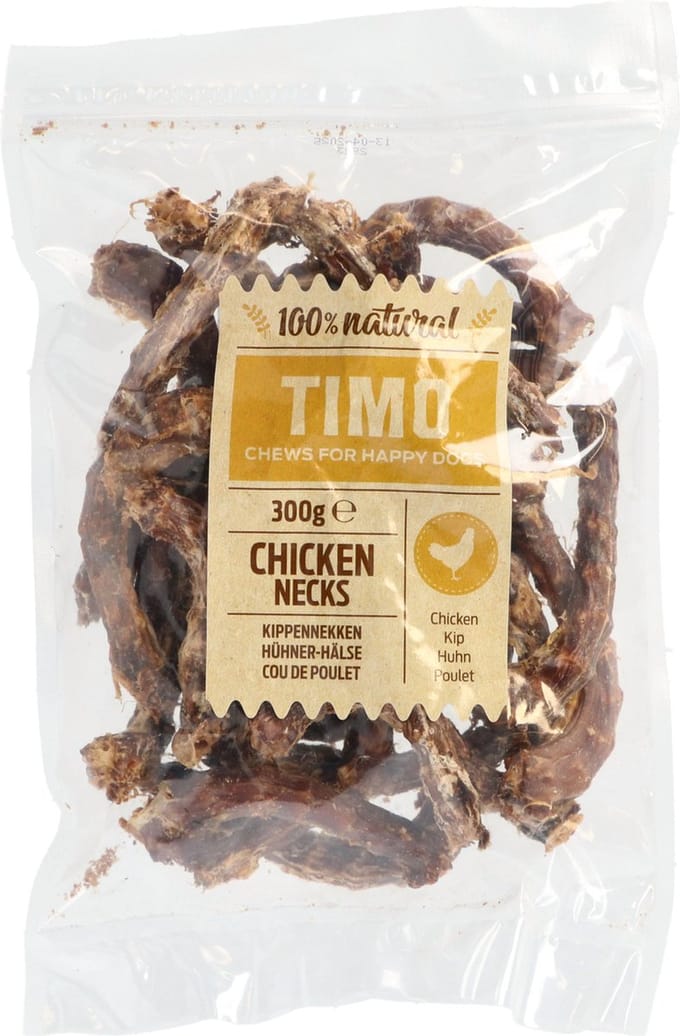 Timo Kippennekken - Hondensnacks - 300 g