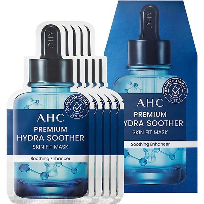 AHC hyaluronzuur hydraterend masker (4e generatie Deep Blue Mask) hyaluronzuur